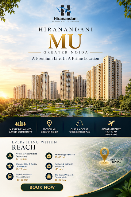 Hiranandani Sector MU Greater Noida location map - Greater Noida, Uttar Pradesh